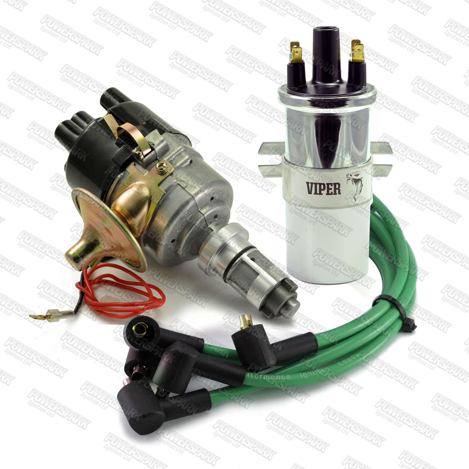 Sports Mini Metro A 59d Electronic Distributor Viper Coil Green